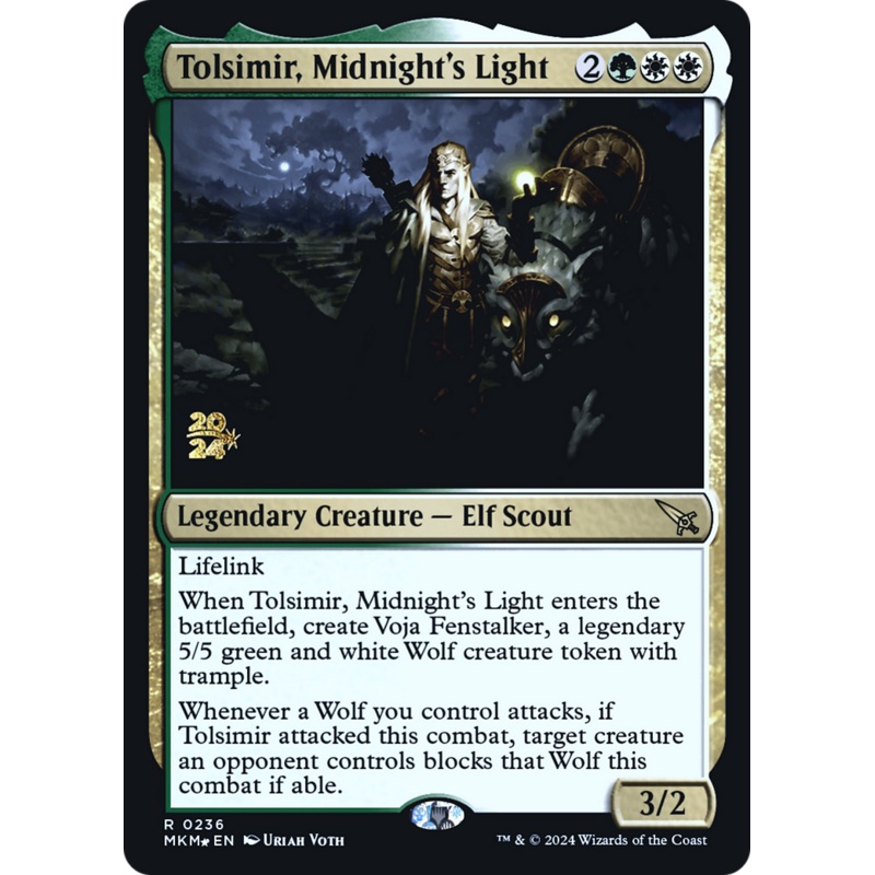 Tolsimir, Midnight's Light [Murders at Karlov Manor Prerelease Promos]