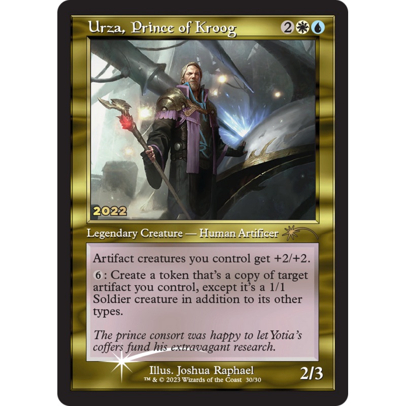 Urza, Prince of Kroog [30th Anniversary Promos]