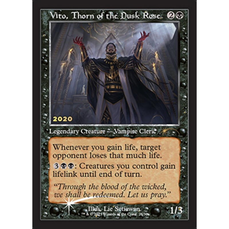 Vito, Thorn of the Dusk Rose [30th Anniversary Promos]