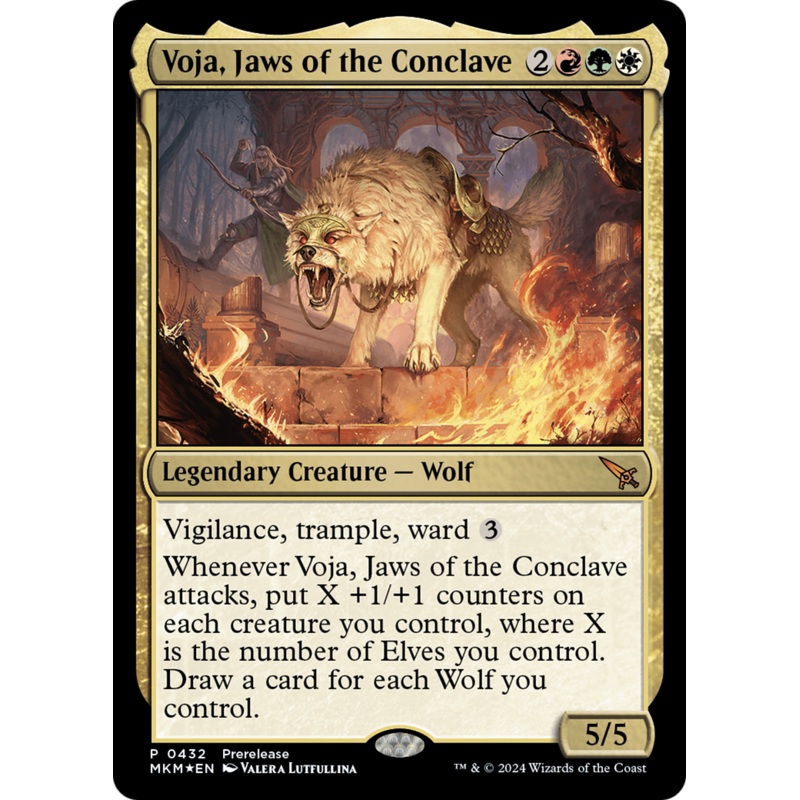 Voja, Jaws of the Conclave [Murders at Karlov Manor Prerelease Promos]
