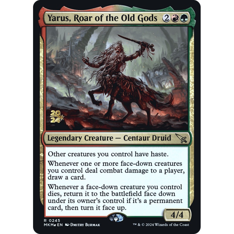 Yarus, Roar of the Old Gods [Murders at Karlov Manor Prerelease Promos]