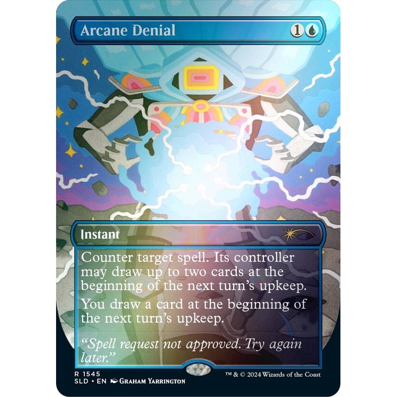 Arcane Denial (Rainbow Foil) [Secret Lair Drop Series]