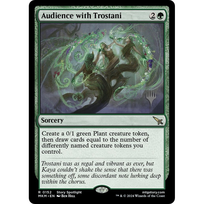 Audience with Trostani (Promo Pack) [Murders at Karlov Manor Promos]