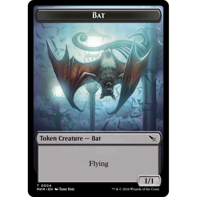 Bat Token [Murders at Karlov Manor Tokens]