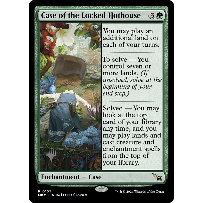 Case of the Locked Hothouse (Promo Pack) [Murders at Karlov Manor Promos]