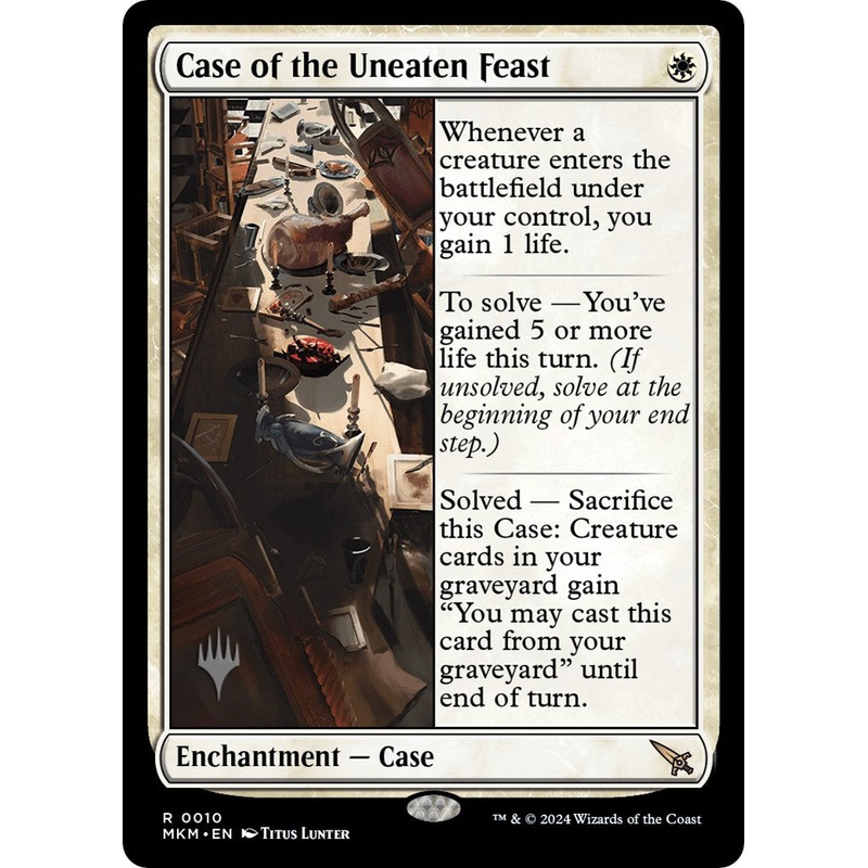 Case of the Uneaten Feast (Promo Pack) [Murders at Karlov Manor Promos]