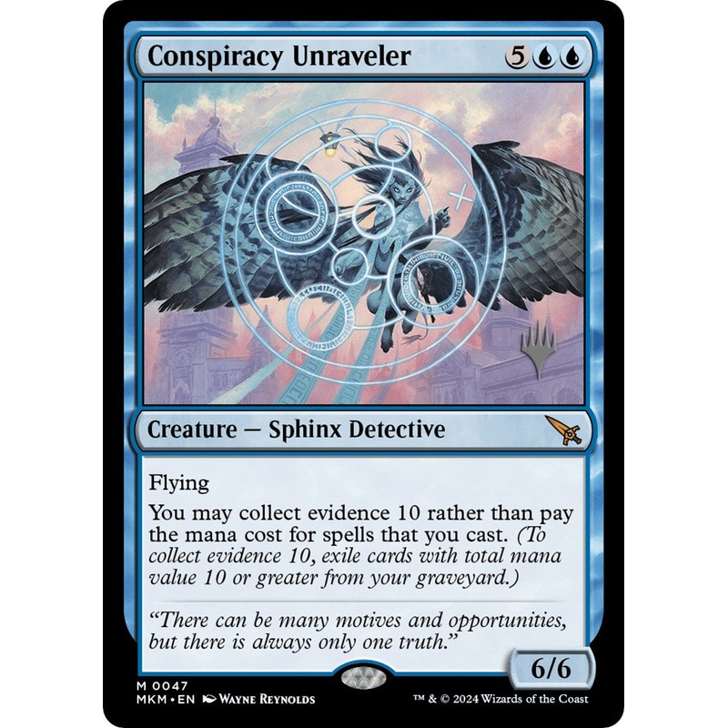 Conspiracy Unraveler (Promo Pack) [Murders at Karlov Manor Promos]