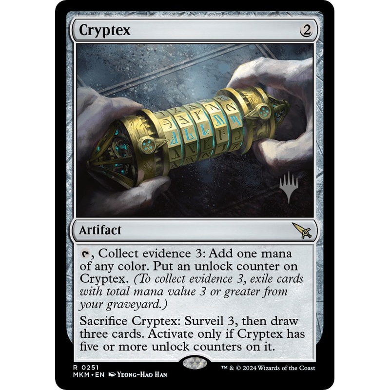 Cryptex (Promo Pack) [Murders at Karlov Manor Promos]