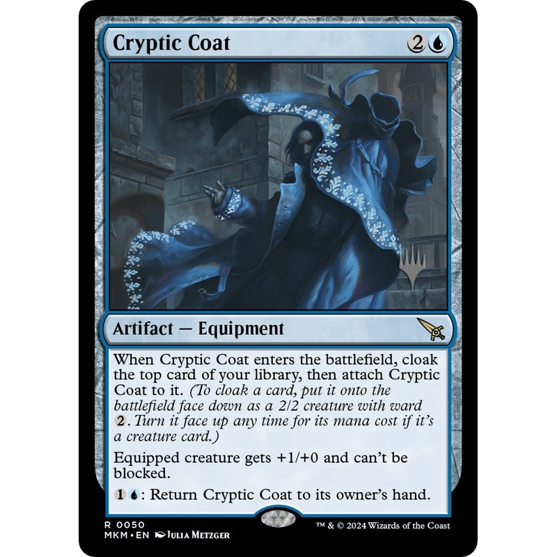 Cryptic Coat (Promo Pack) [Murders at Karlov Manor Promos]