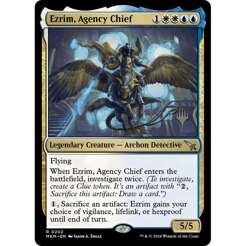 Ezrim, Agency Chief (Promo Pack) [Murders at Karlov Manor Promos]