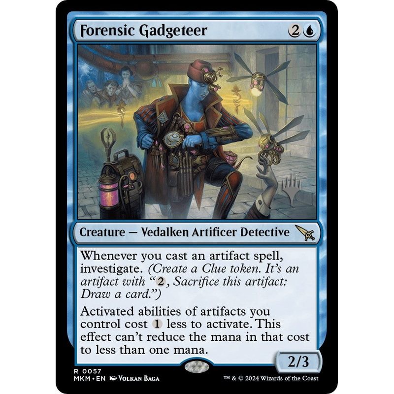 Forensic Gadgeteer (Promo Pack) [Murders at Karlov Manor Promos]