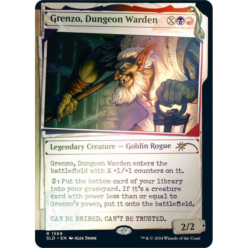 Grenzo, Dungeon Warden (Rainbow Foil) [Secret Lair Drop Series]
