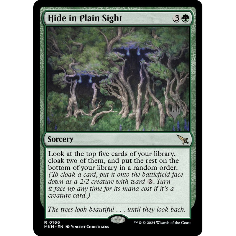 Hide in Plain Sight (Promo Pack) [Murders at Karlov Manor Promos]