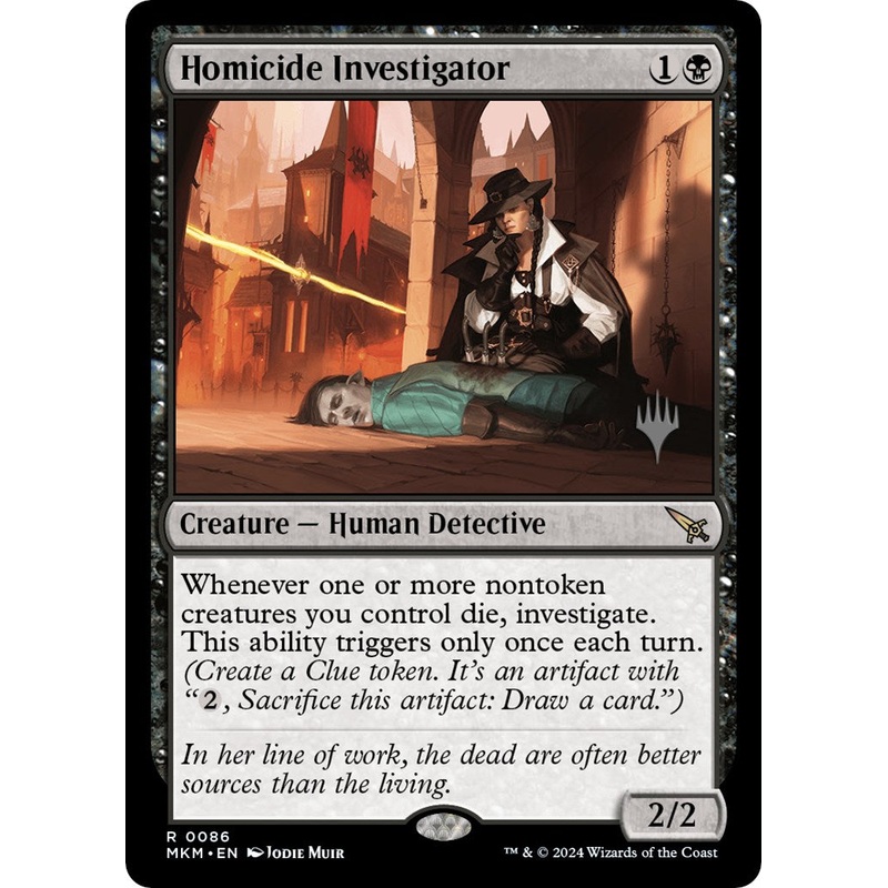 Homicide Investigator (Promo Pack) [Murders at Karlov Manor Promos]