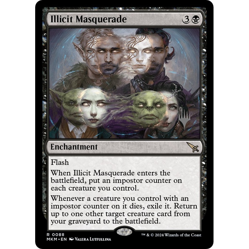 Illicit Masquerade (Promo Pack) [Murders at Karlov Manor Promos]