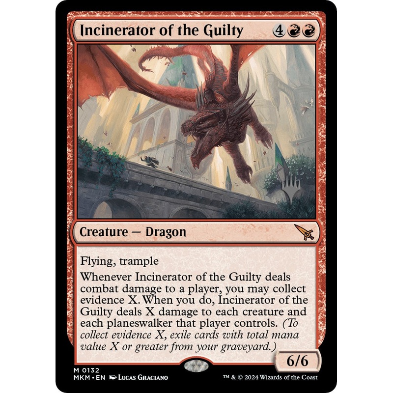Incinerator of the Guilty (Promo Pack) [Murders at Karlov Manor Promos]