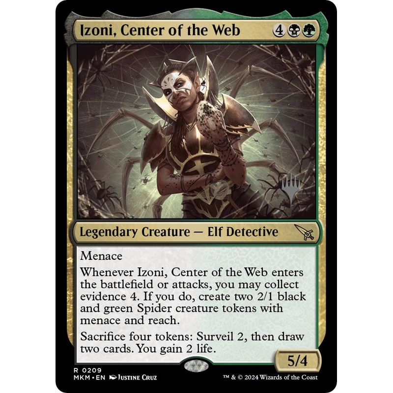 Izoni, Center of the Web (Promo Pack) [Murders at Karlov Manor Promos]