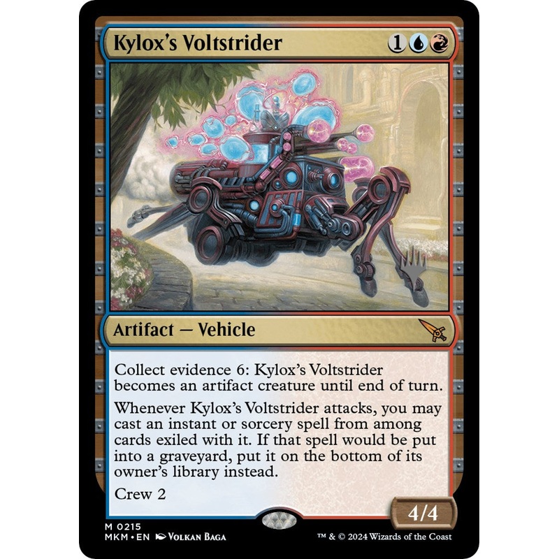 Kylox's Voltstrider (Promo Pack) [Murders at Karlov Manor Promos]