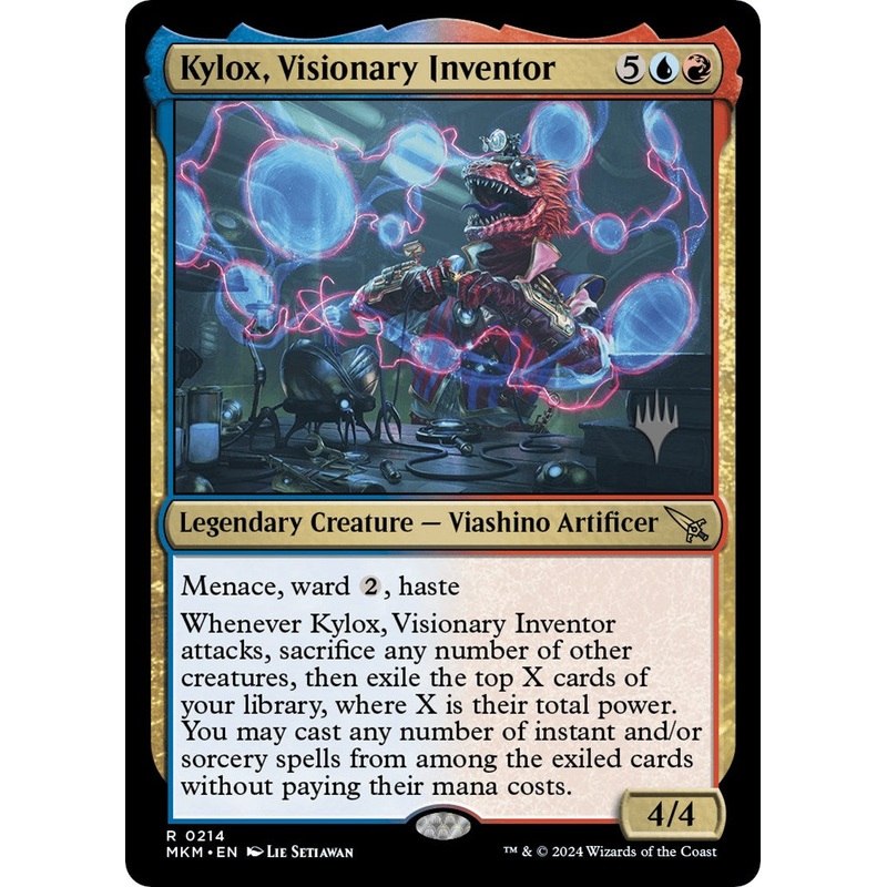 Kylox, Visionary Inventor (Promo Pack) [Murders at Karlov Manor Promos]