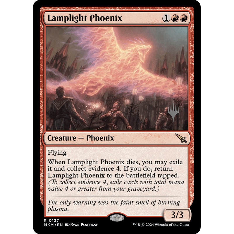 Lamplight Phoenix (Promo Pack) [Murders at Karlov Manor Promos]
