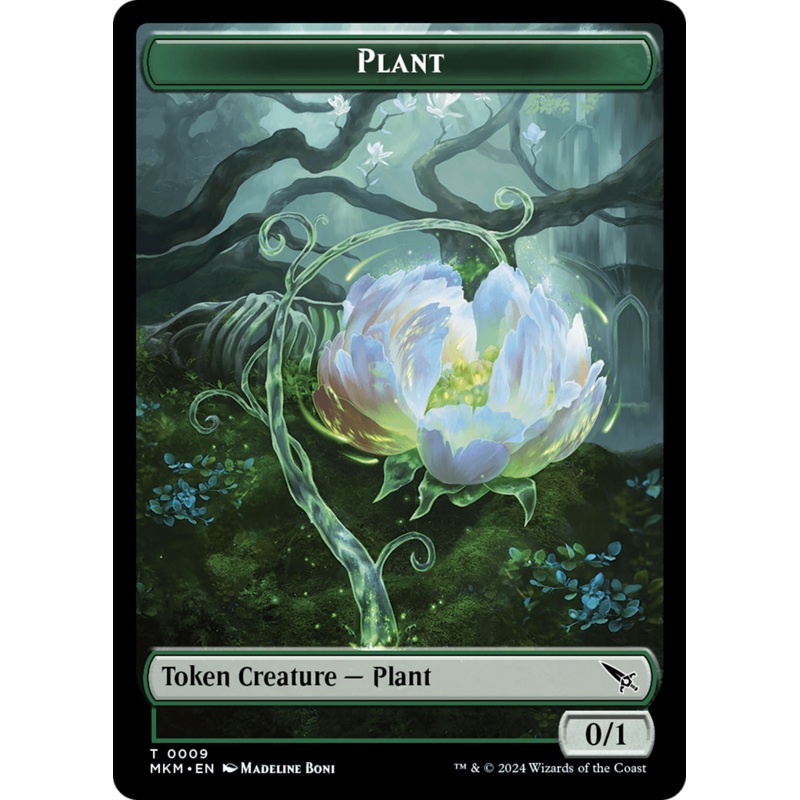 Plant Token [Murders at Karlov Manor Tokens]