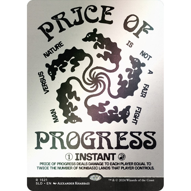 Price of Progress (Rainbow Foil) [Secret Lair Drop Series]