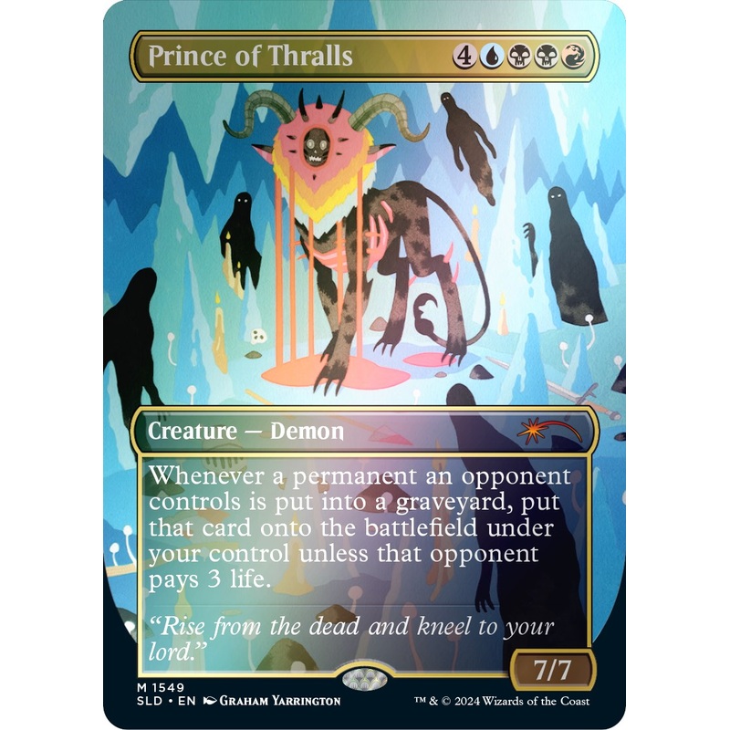 Prince of Thralls (Rainbow Foil) [Secret Lair Drop Series]