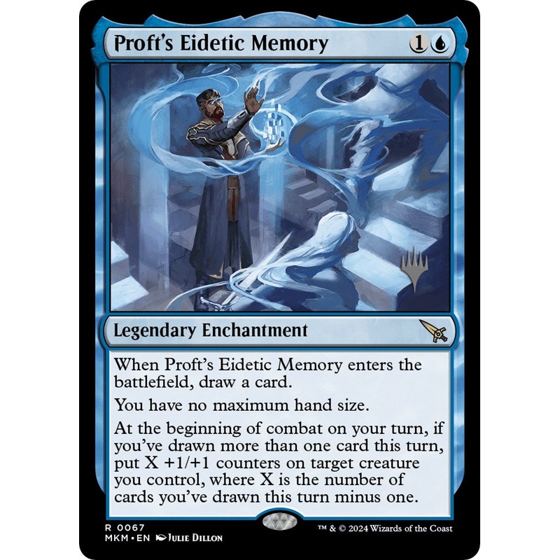 Proft's Eidetic Memory (Promo Pack) [Murders at Karlov Manor Promos]