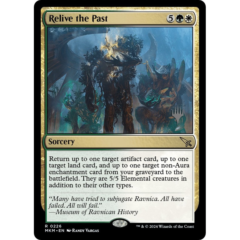 Relive the Past (Promo Pack) [Murders at Karlov Manor Promos]