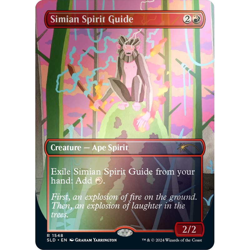 Simian Spirit Guide (Rainbow Foil) [Secret Lair Drop Series]