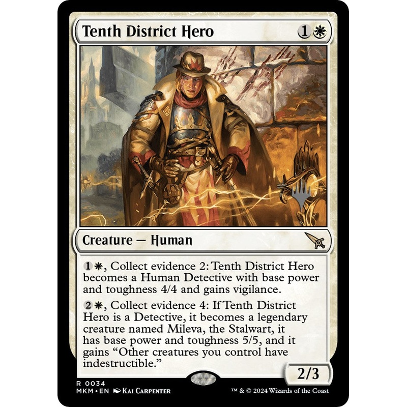 Tenth District Hero (Promo Pack) [Murders at Karlov Manor Promos]