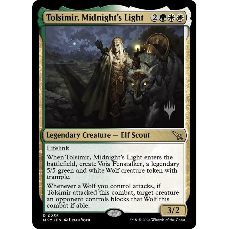 Tolsimir, Midnight's Light (Promo Pack) [Murders at Karlov Manor Promos]
