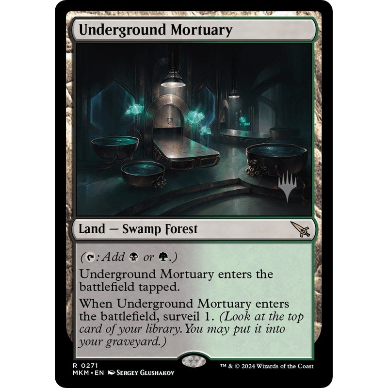 Underground Mortuary (Promo Pack) [Murders at Karlov Manor Promos]