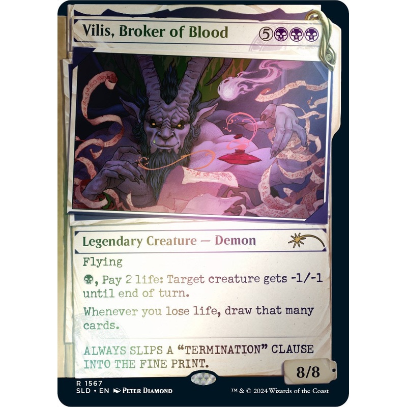 Vilis, Broker of Blood (Rainbow Foil) [Secret Lair Drop Series]