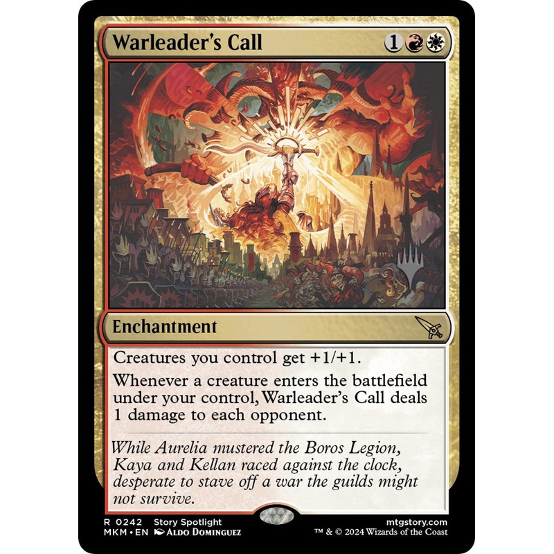 Warleader's Call (Promo Pack) [Murders at Karlov Manor Promos]