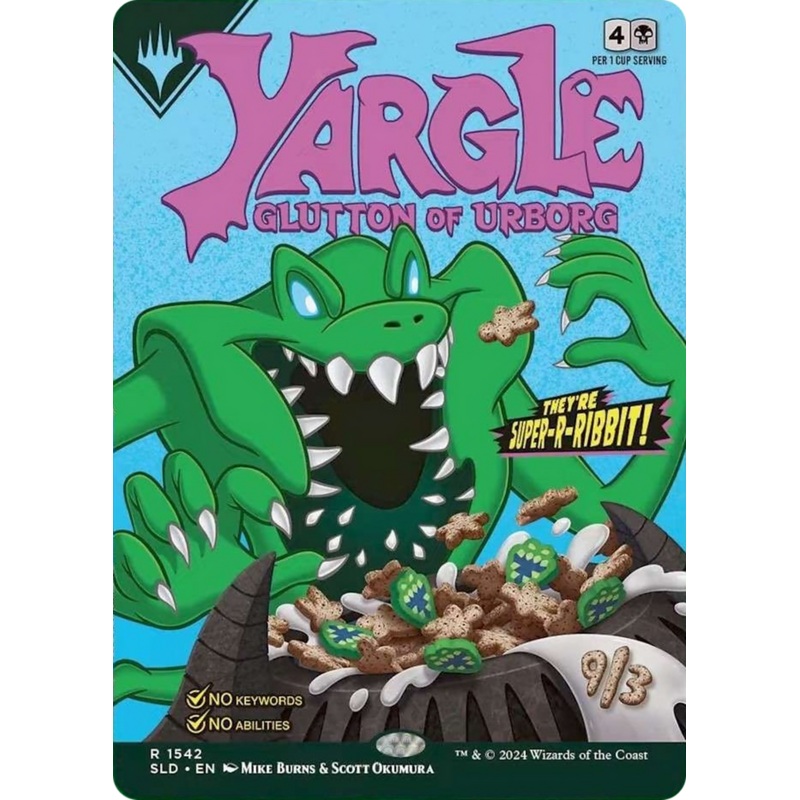 Yargle, Glutton of Urborg (Rainbow Foil) [Secret Lair Drop Series]