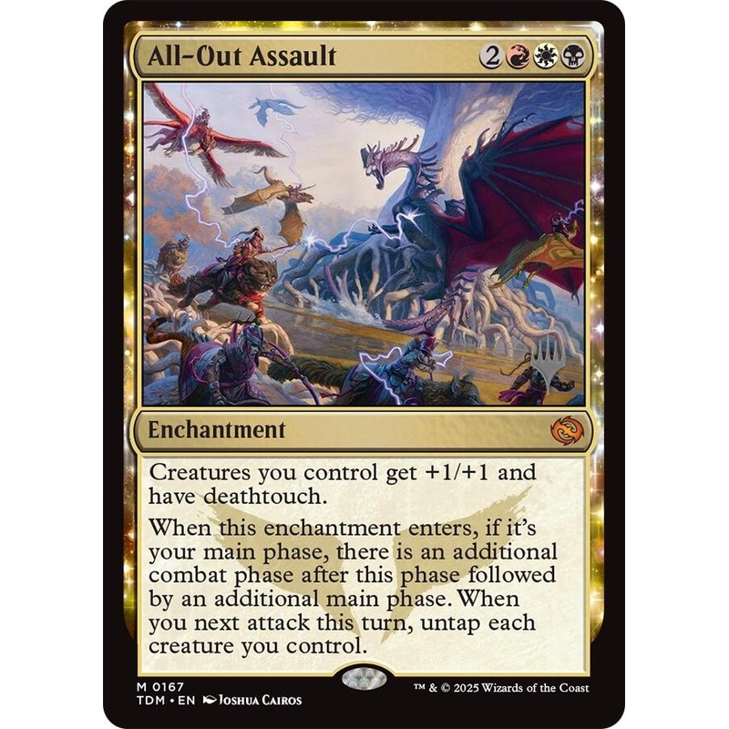 All-Out Assault [Tarkir: Dragonstorm Promos]