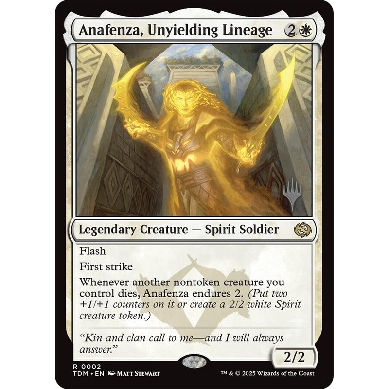 Anafenza, Unyielding Lineage [Tarkir: Dragonstorm Promos]
