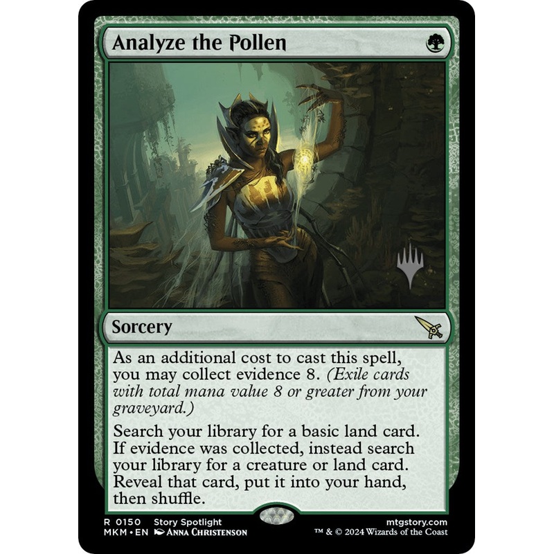 Analyze the Pollen (Promo Pack) [Murders at Karlov Manor Promos]