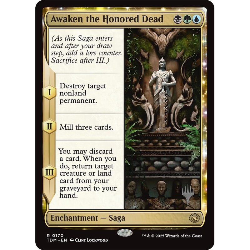 Awaken the Honored Dead [Tarkir: Dragonstorm Promos]