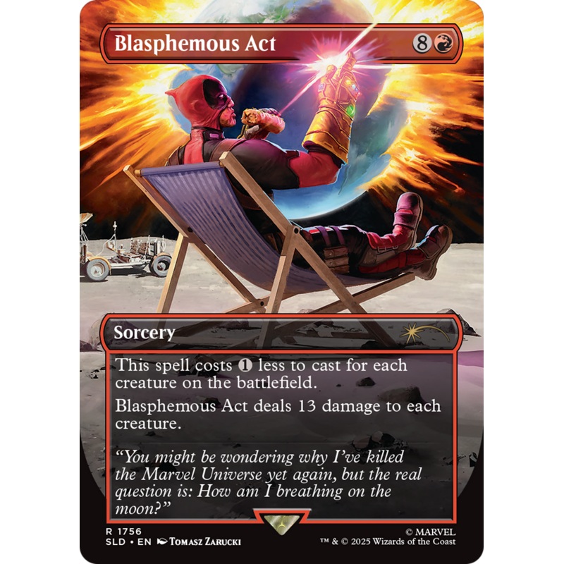 Blasphemous Act (1756) [Secret Lair Drop Series]