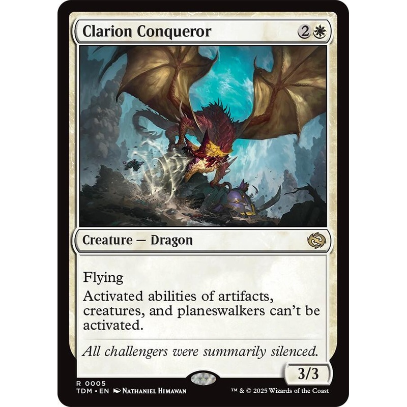 Clarion Conqueror [Tarkir: Dragonstorm]