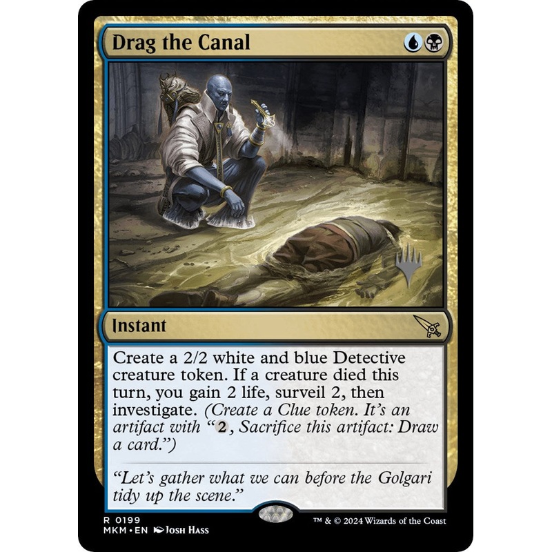 Drag the Canal (Promo Pack) [Murders at Karlov Manor Promos]