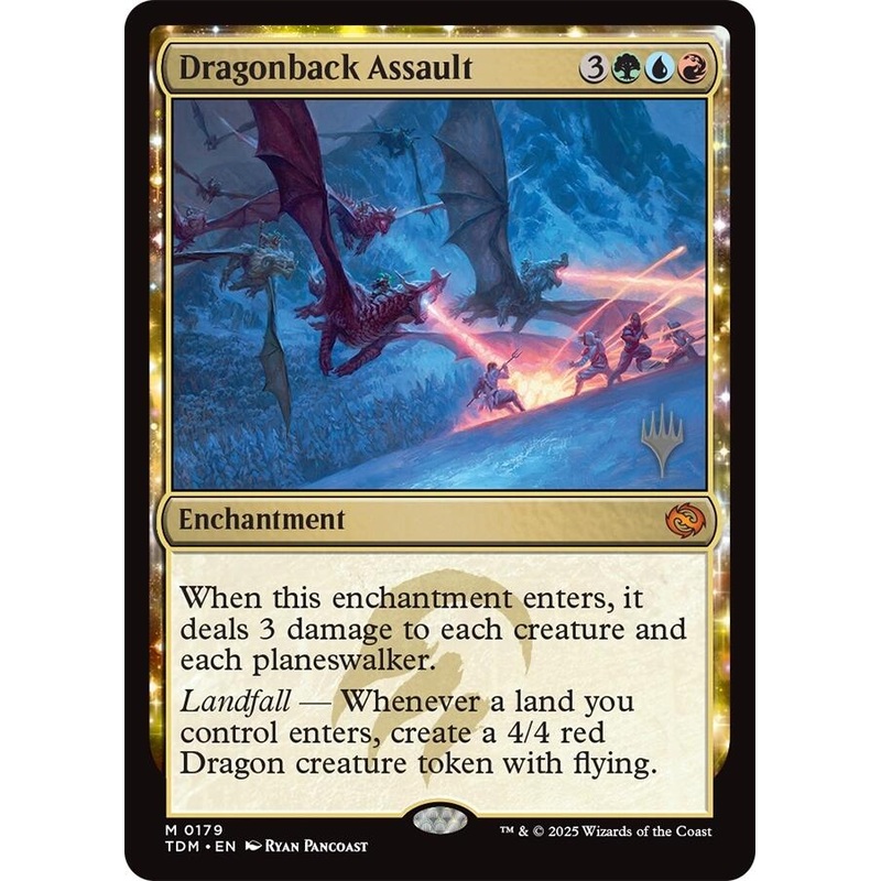 Dragonback Assault [Tarkir: Dragonstorm Promos]