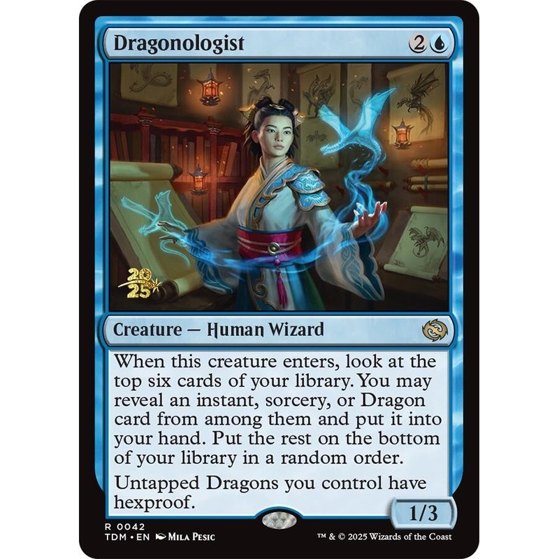 Dragonologist [Tarkir: Dragonstorm Prerelease Promos]