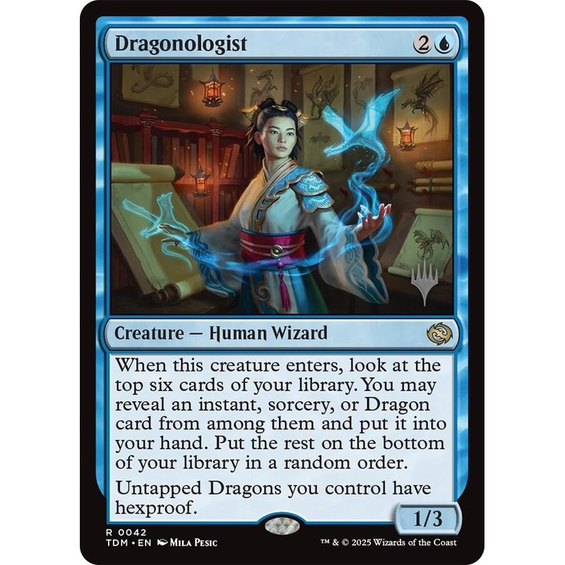 Dragonologist [Tarkir: Dragonstorm Promos]