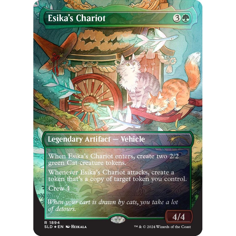 Esika's Chariot (Rainbow Foil) [Secret Lair Drop Series]