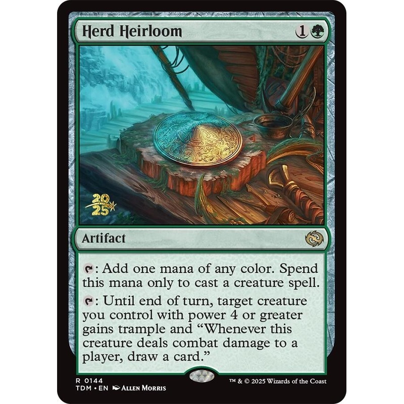 Herd Heirloom [Tarkir: Dragonstorm Prerelease Promos]