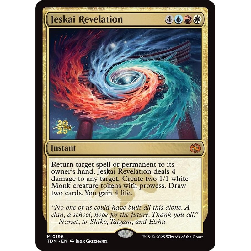 Jeskai Revelation [Tarkir: Dragonstorm Prerelease Promos]