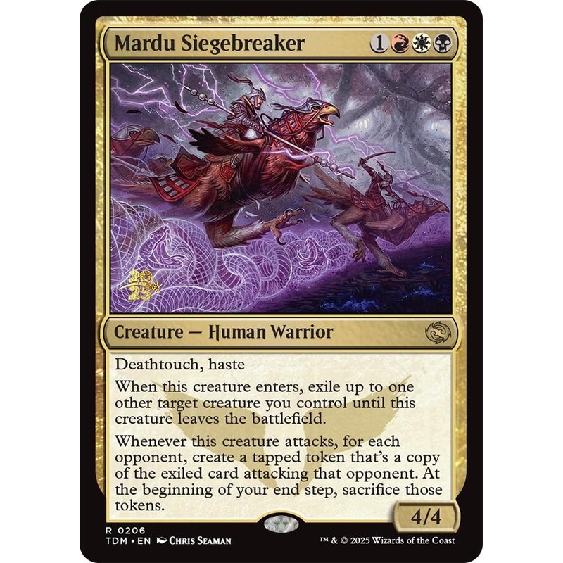 Mardu Siegebreaker [Tarkir: Dragonstorm Prerelease Promos]